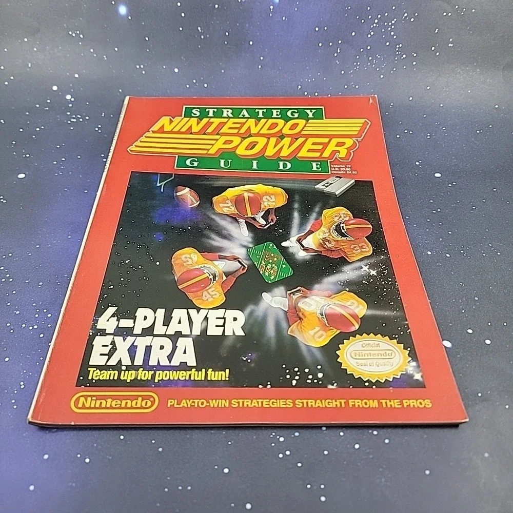 Nintendo Power Magazine Volume 19 4-Player Extra Strategy Guide 1990 December